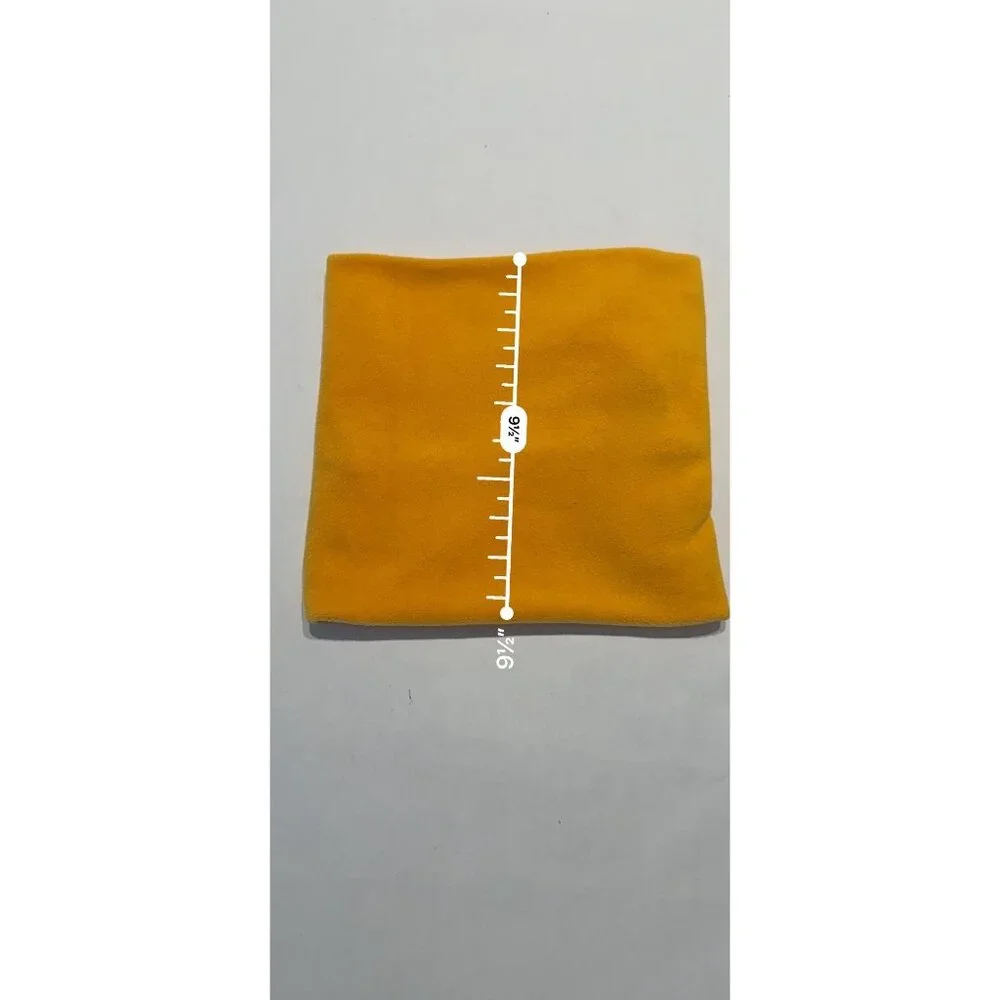 NWT Turtle Fur Double Layer Sunflower Orange Neck Warmer Adult